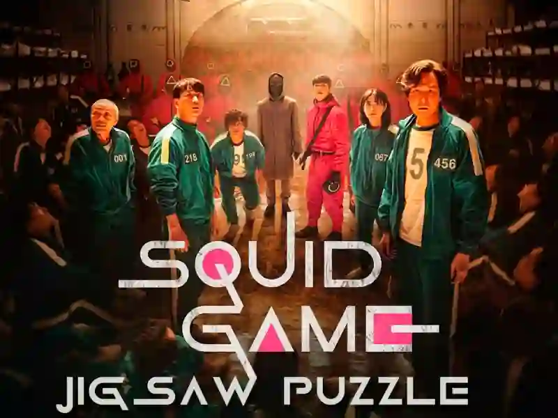 Гульня Squid Game Jigsaw Game онлайн