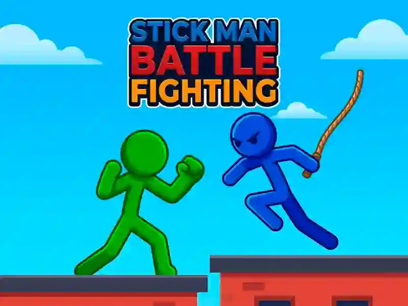 Гульня Stick Man Battle Fighting онлайн