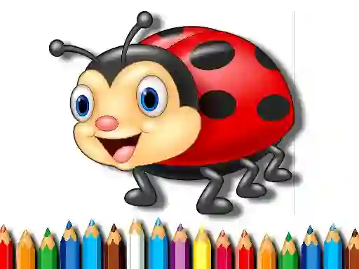 Гульня Ladybug Coloring Book онлайн