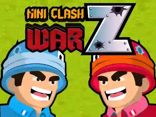 Гульня Mini Clash War Z онлайн