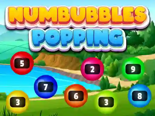 Гульня Numbubbles Popping онлайн