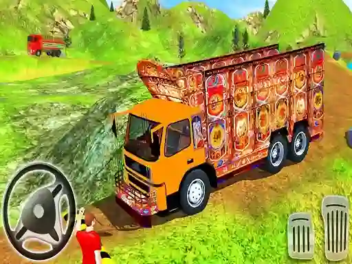 Гульня Indian Cargo Truck Transporter онлайн