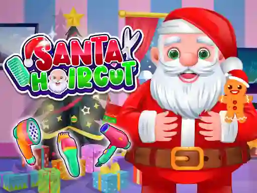 Гульня Santa Haircut онлайн