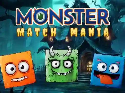 Гульня Monster Match Mania онлайн
