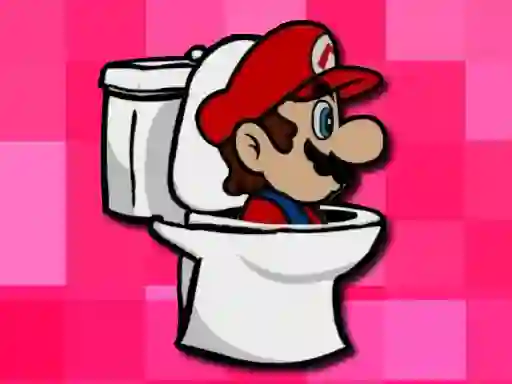 Гульня Skibidi Toilet Geometry Rash онлайн