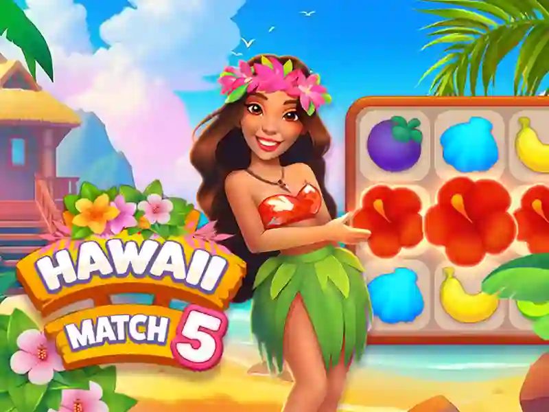 Гульня Hawaii Match 5 онлайн