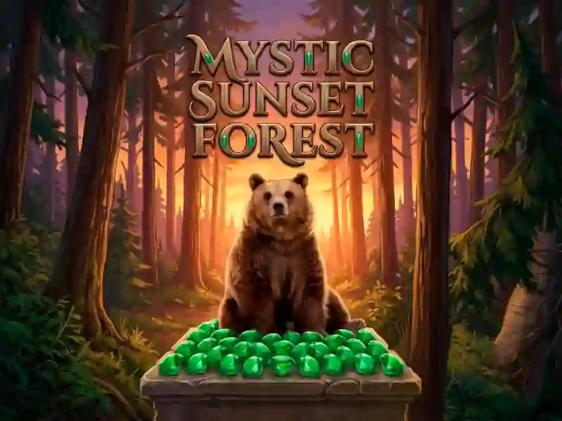Гульня Mystic sunset forest онлайн