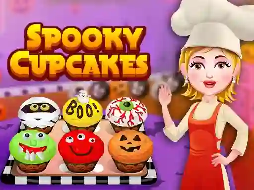 Гульня Spooky Cupcakes онлайн