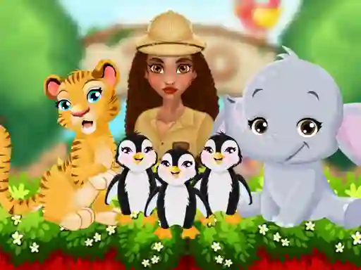 Гульня Moana Cute Zoo онлайн