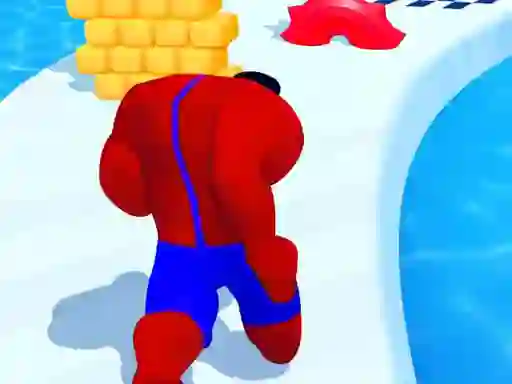 Гульня Super Hero Race онлайн