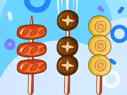 Гульня Merge Food Puzzle онлайн