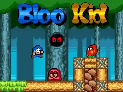 Гульня Bloo Kid онлайн
