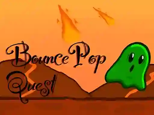 Гульня Bounce Pop Quest онлайн