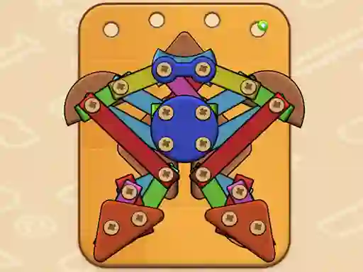 Гульня Wood & Screw Puzzle онлайн