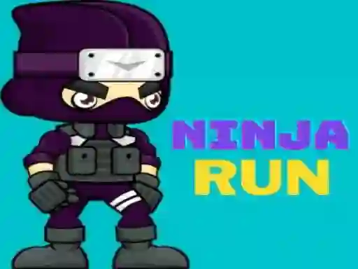 Гульня Ninja run онлайн