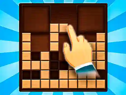 Гульня Solve the Cube Wooden Blocks 2D онлайн