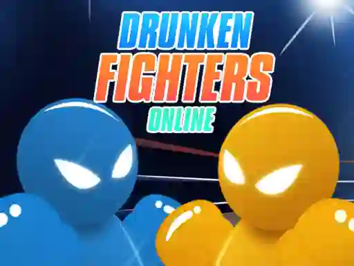 Гульня Drunken Fighters Online онлайн