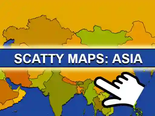 Гульня Satty Maps Asia онлайн