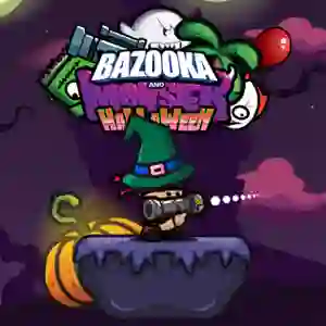 Гульня Bazooka and Monster Halloween онлайн