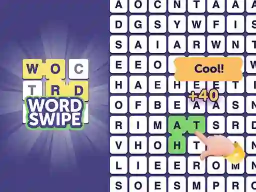 Гульня Word Swipe онлайн