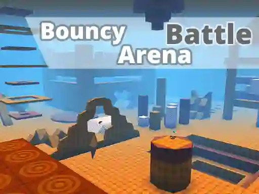 Гульня Kogama: Bouncy Arena Battle онлайн