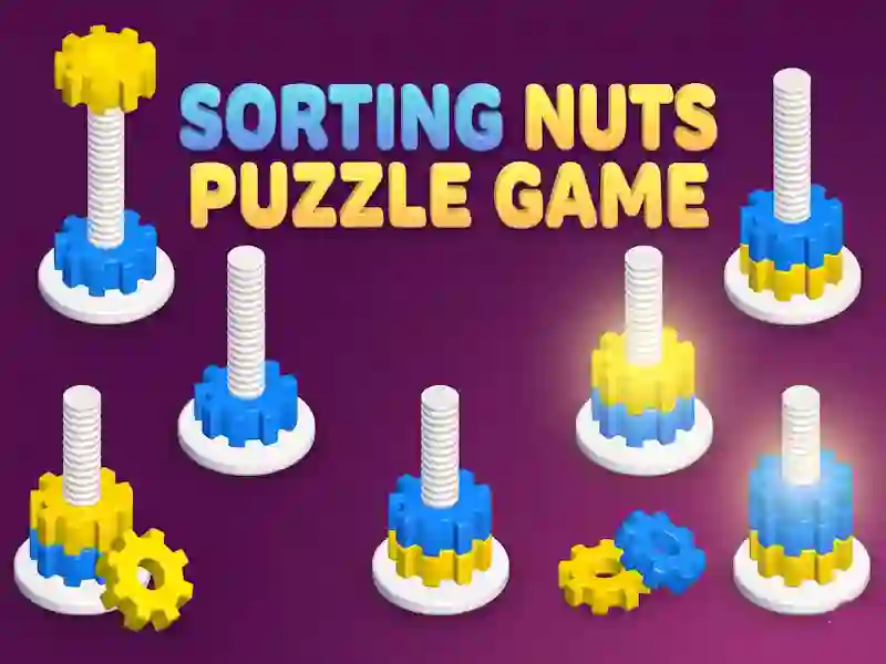 Гульня Sorting Nuts Puzzle Game онлайн