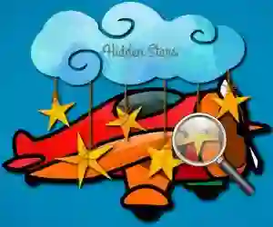 Гульня Airplains Hidden Stars онлайн