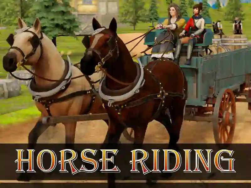 Гульня Horse Riding Simulator онлайн