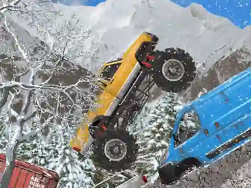 Гульня Hard Wheels Winter 2 онлайн