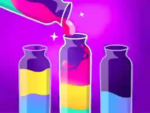Гульня Water Color Sort онлайн