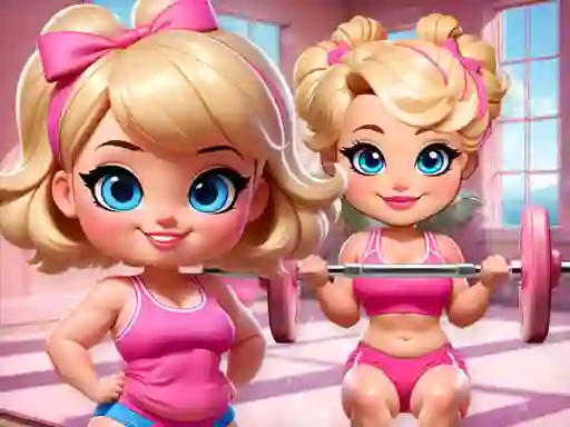 Гульня Bonnie Fitness Frenzy онлайн