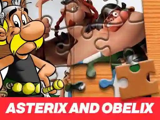 Гульня Asterix and Obelix Jigsaw Puzzle онлайн