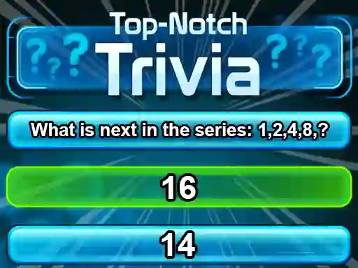 Гульня Top Notch Trivia онлайн