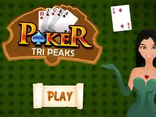 Гульня Poker Tri Peaks онлайн