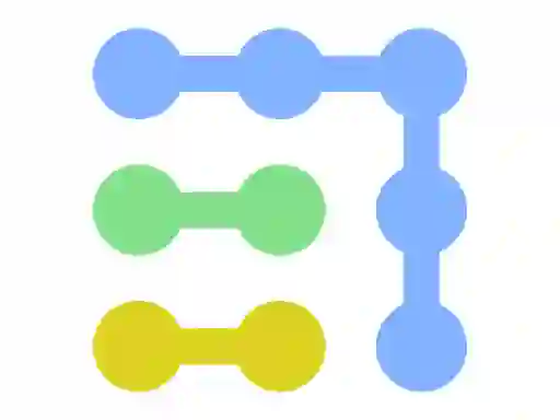 Гульня Dots Lines онлайн