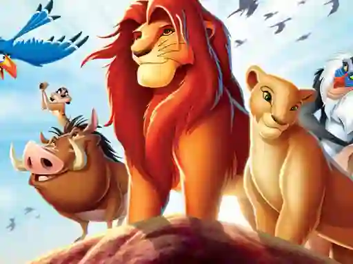 Гульня Lion king Slide онлайн