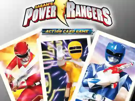 Гульня Power Rangers Card Game онлайн