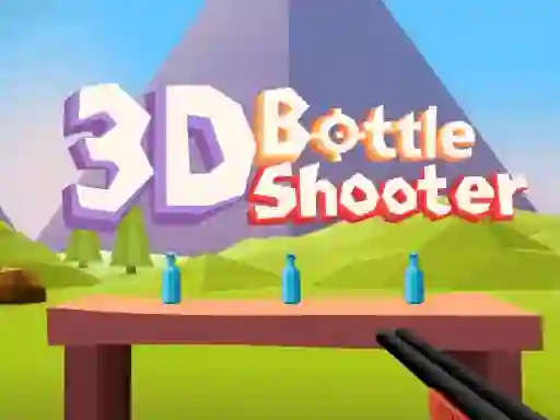 Гульня 3D Bottle Shooter онлайн