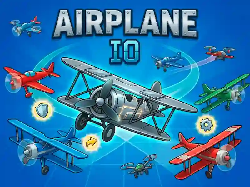 Гульня Airplane IO онлайн