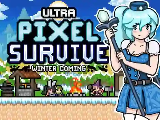 Гульня Ultra Pixel Survive Winter Coming онлайн