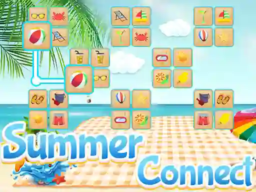 Гульня Summer Connect онлайн