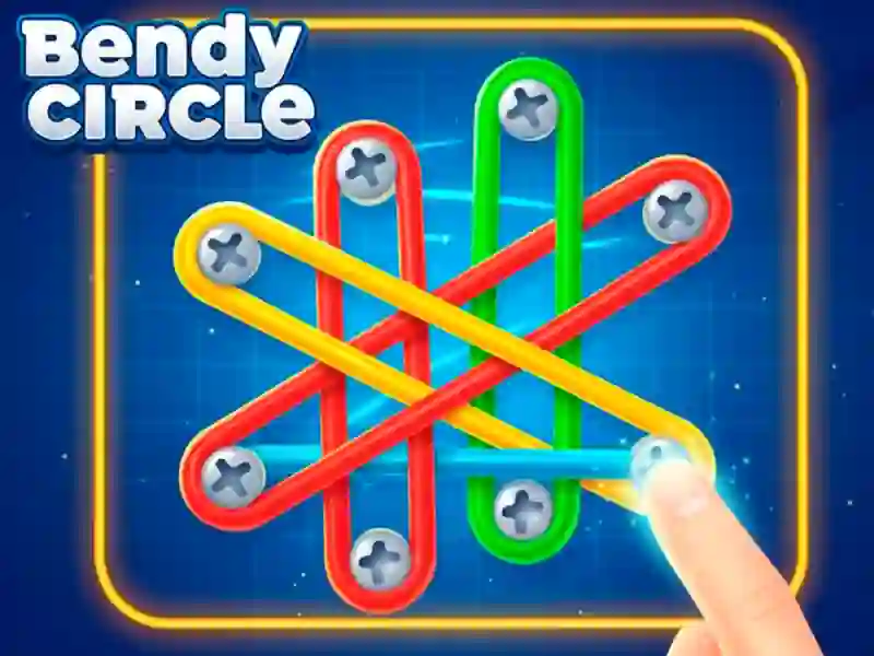 Гульня Bendy Circle онлайн
