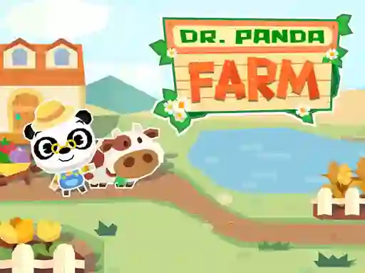 Гульня Dr Panda Farm онлайн