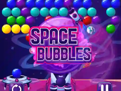 Гульня Space Bubbles онлайн