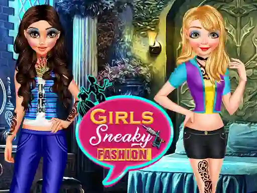 Гульня Girls Sneaky Fashion онлайн
