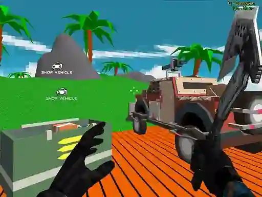 Гульня Vehicle Wars Multiplayer 2020 онлайн