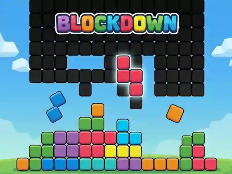 Гульня BlockDown онлайн