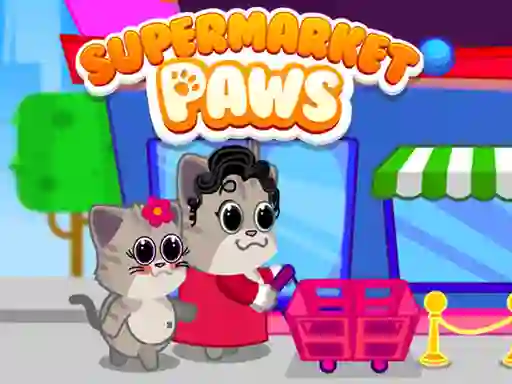 Гульня Supermarket Paws онлайн