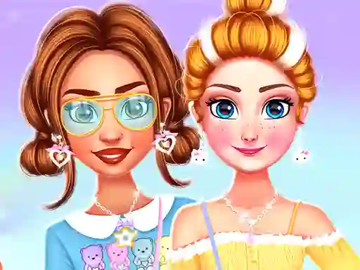 Гульня BFF Lovely Kawaii Outfits онлайн