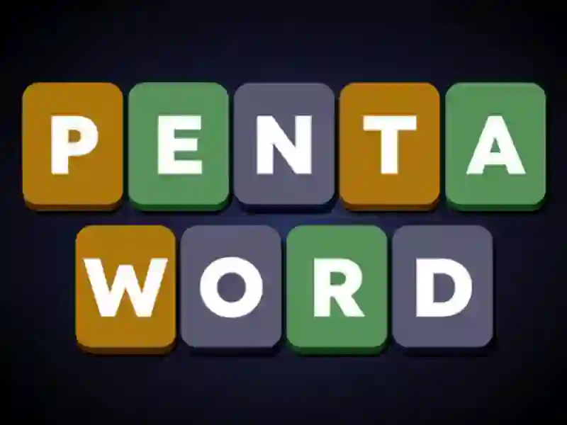 Гульня Penta Word онлайн